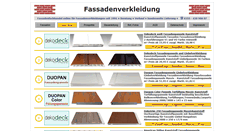 Desktop Screenshot of normtex-nailite.fassadenverkleidung.com