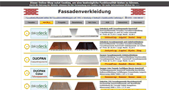 Desktop Screenshot of fassadenverkleidung.com