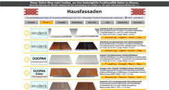 Desktop Screenshot of hausfassaden.fassadenverkleidung.com