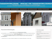 Tablet Screenshot of fassadenverkleidung.org